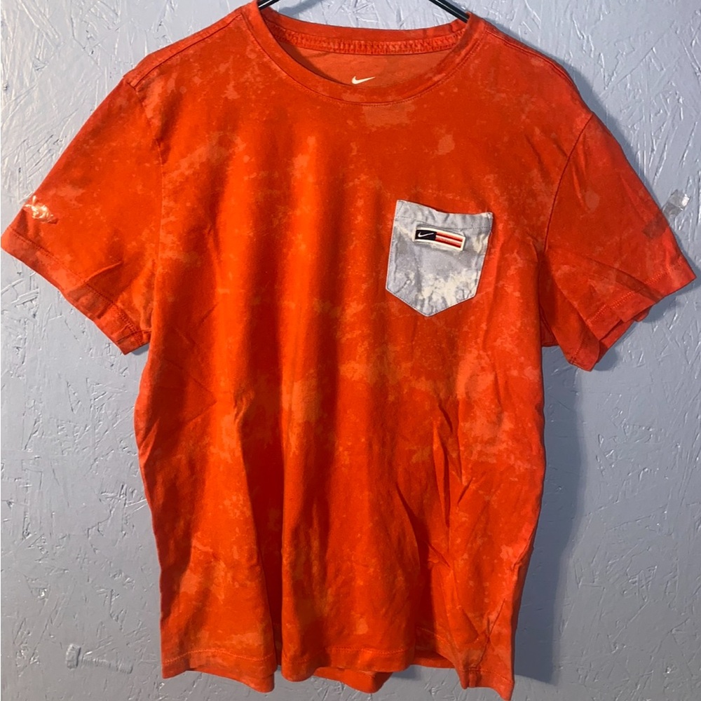 Nike T-Shirt with Blue Pocket